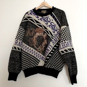 Super unique one of a kind vintage sweater